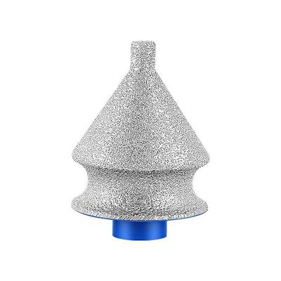 4-in-1 Diamond Chamfer Bit for Angle Grinder, Diamond Beveling Grinding Head for Chamfering, Hole Enlarging, Polishing, Arc Trimming, Fit for Granite, Marble, Tile, Ceramic, Stone, 5/8"-11 Thread