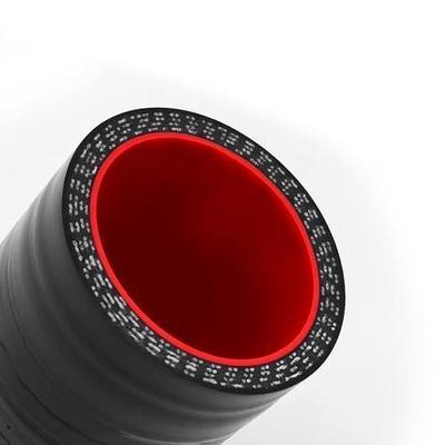2Pcs ID1 1/4"(32mm) Inside Length 40mm Universal Reinforced Silicone Heater Hose Cap Hose End Cap High Temperature 4-ply With Clamps