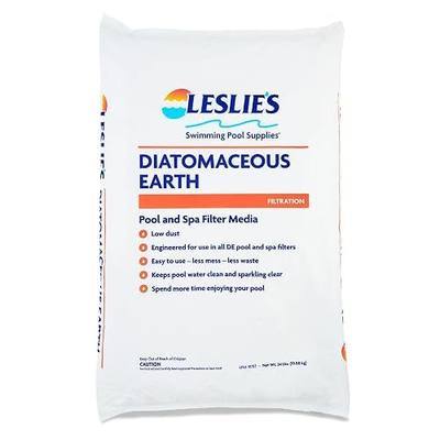 Leslie's Diatomaceous Earth Pool Filter Powder, 24 lb Bag LPM 18783