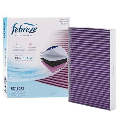 Febreze Odor Control Cabin Air Filter by PUREFLOW RZ18092 Fits 2011-2023 Dodge Charger 3.6L, 5.7L, Chrysler 300 3.6L, 5.7L, Challenger 3.6L, 5.7L, 6.4L; 2012-2023 Charger, 300 6.4L