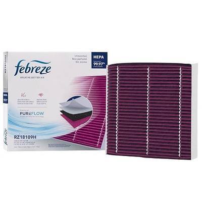 Febreze Odor Control HEPA Cabin Air Filter by PUREFLOW RZ18109H Fits 2017-2026 Honda CR-V 1.5L; 2016-2026 Civic 1.5L, 2.0L; 2016-2022 HR-V 1.8L; 2018-2026 Odyssey 3.5L; 2020-2026 CR-V 2.0L