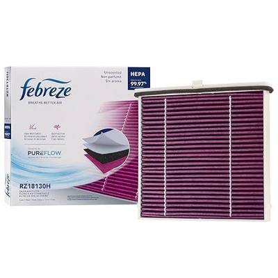 Febreze Odor Control HEPA Cabin Air Filter by PUREFLOW RZ18130H Fits 2020-2026 Mazda CX-30 2.5L; 2019-2026 3, 3 Sport 2.5L; 2023-2026 CX-50 2.5L; 2020-2024 CX-30 2.0L; 2019-2024 3 2.0L