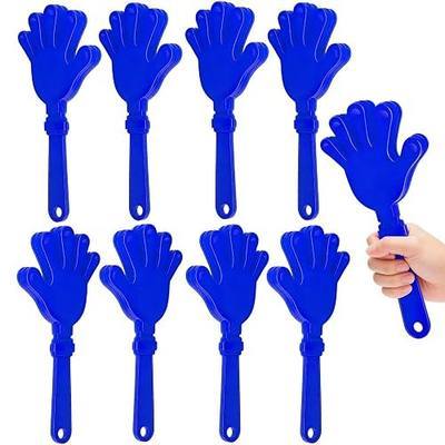 8PCS Hand Clappers 7.5 Inch Clapping Noisemakers Plastic Noise Makers Mini Hand Soundboard Party Favors Clacker for Birthdays Games Ball Dance 2026 World Cup Sporting Events Cheers Supplies