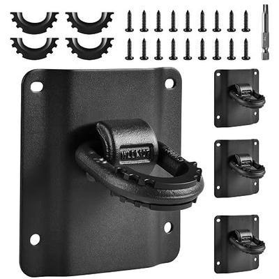Truckiipa 4 Pcs F150 Bed Tie Downs Fit for 2015-2026 Ford F150 F250 F350 & Raptor, 2022-2026 F150 Lightning, Heavy Duty Truck Tie Down Anchors Car Accessories, Replace#FL3Z-99000A64-B,FL3Z-9928408-AB