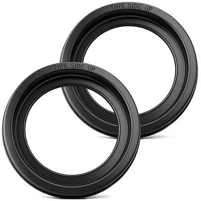 Rakiyada RV Toilet Seal for Dometic 300/310/320/400/410/420, Upgraded Thicker Rubber Flush Ball Seal Gasket Replacement 385311658, Fix Leakage & Odor, Easy Install Camper Toilet Seal, 2-Pack