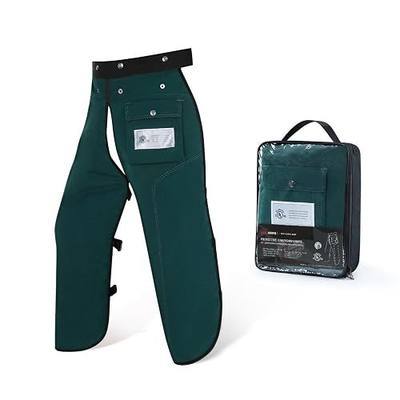 Chainsaw Chaps, 8-Layer Chainsaw Apron Chainsaw Safety Pants for Men & Women Chainsaw Accessories for Forest Worker
