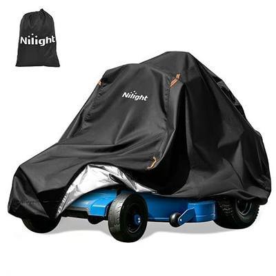 Nilight Zero Turn Mower Cover 80 Inch, Waterproof Lawn Mower Cover | Fits Mowers up to 80"L x 62"W x 55"H, 420D Heavy Duty Fabric, All-weather & UV Protection