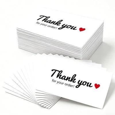 240 PCS Thank You Cards for Small Business, 2" x 3.5" Thank You for Your Order Business Cards, Customer Appreciation Cards for Small Business Owners, Online Retailers and Local Stores
