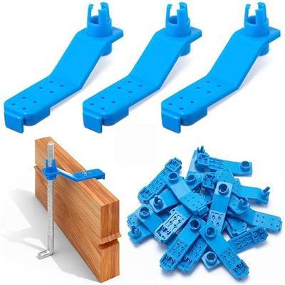 15 Pcs 5/8'' Anchor Bolt Holder Handle Saver, Accurate and Clean Installation of Anchor Bolts in Concrete (Blue)