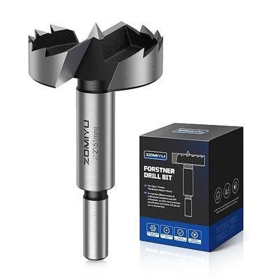 2" Forstner Bit, Multi-Tooth Flat Bottom Wood Hole Cutter | Multi-tooth carbide edge, Ultra-sharp center spur, Flat-bottom & pocket holes, Forged high-carbon steel, Round shank