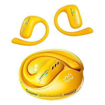Transformers Open Ear Headphones Wireless Bluetooth 5.4, Hanging Earbuds with Earhooks, IPX5 Waterproof for Trainning Running Workout