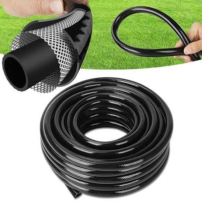 1/2 Inch Irrigation Tubing 50 FT, Drip Mainline for Raised Beds & Gardens | Cut to fit greenhouse rows and lawn edges; works with compatible barbed fittings and end caps, with flexible poly tubing.
