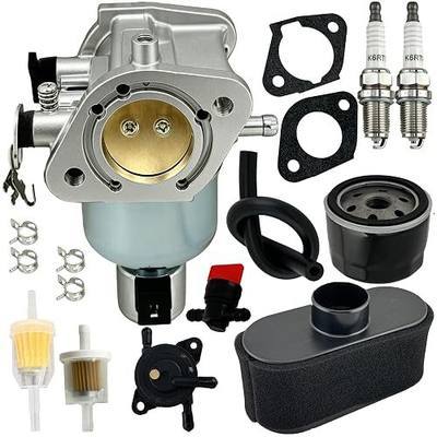 15004-0984 Carburetor for Kawasaki FR651V FS651V FR691V FS691V FR730V FS730V Engine, Replacement for 15004-0828 15004-0986 15004-7062 15004-0829, with Air Filter Fuel Pump Spark Plugs