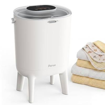 Paruu Towel Warmer for Bathroom, 2-in-1 Heating & Drying with Baby Care Mode, LED Display, Dual Child Lock, Auto Shut Off, Fits Up to 2 Oversized Towels, Bathrobes, Blankets, Baby Clothes and Bibs