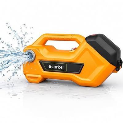 Ecarke Cordless Water Transfer Pump Compatible with Dewalt 20V Battery, 760GPH Brushless Utility Pump for Water or Diesel Transfer, Self-Priming Portable Pump for Pool, Tank, Garden (Tool Only)
