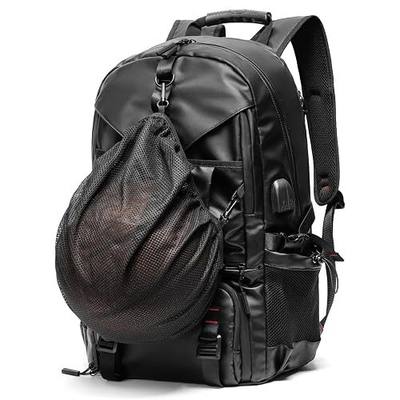 50L Motorcycle Helmet Backpack Multi- pocket Waterproof Fabric | Expandable 50L Capacity, Helmet Holding Pocket, Laptop Compartment, USB Port, Ideal Gift for Travel
