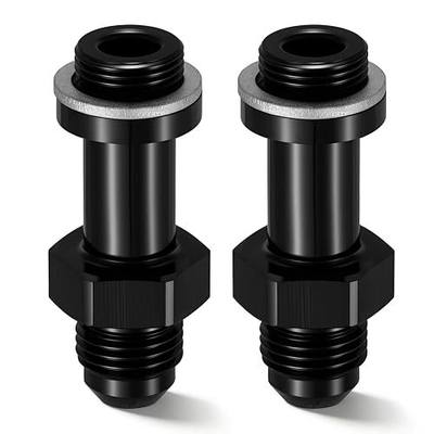 EVIL ENERGY 6AN Male Flare to 9/16-24 Carb Carburetor Inlet Fitting Adapter 2PCS