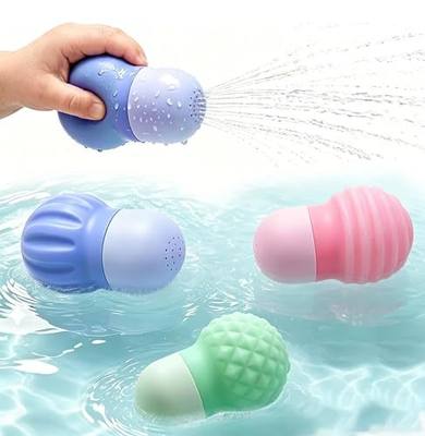 Sizobi Baby Bath Toys, Pool Water Toys Toddler Bath Toys for Kids Ages 1-3 | 1 Year Old Boy Girl Sensory Squeezing Water Bathtub Toys, Baby 6-12-18 Months Bathtub Outdoor Water Table Toy,Birthday Gifts