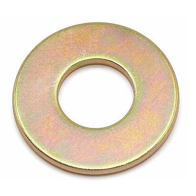 1/2×1-1/8 Inch SAE Electro Galvanized Flat Washers, 50-Pack, Industrial Grade, Corrosion Resistant, Fit for American Industrial & Mechanical Applications