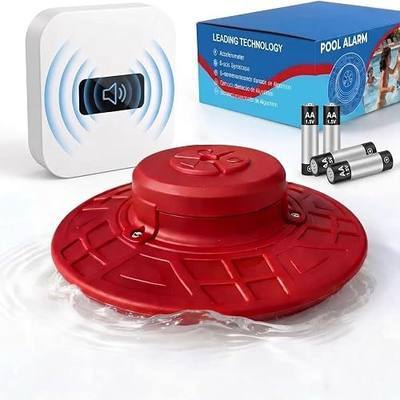 Pool Alarm for Inground & Above Ground Pools, 110dB Ultra-Loud Water Motion Sensor with Indoor Receiver - Adjustable Sensitivity, Weatherproof UV Resistant, Backyard Child & Pet Safety
