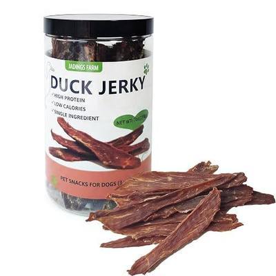 Duck Jerky Dog Treats, 100% Real Duck Breast, Single Ingredient Grain Free Dog Treats, High Protein Low Fat Training Treats for Dogs, Healthy Chewy Treats for Small Medium Large Dogs, 7 oz