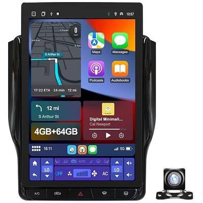 12.95" Car Radio Upgrade for Dodge Ram 2019-2023 1500 2500,Wireless CarPlay Android Auto,Android 13 Head Unit with WiFi DSP SWC GPS 1080P Backup Camera 4+6GB【for Auto A/C】