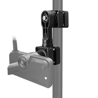 Transducer Pole Mount for Lowrance ActiveTarget 2, 0 Degree Live Sonar Mount, Corrosion-Resistant for Saltwater Use, Quick & Easy Angle Adjustment