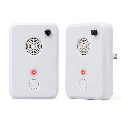 2026 Upgraded Bat Repellent Ultrasonic Plug-in Bat Deterrent Device with Adjustable Frequency for Attic,Garage Indoor Use -Humane Effective Bat Repeller Keep Away Control for Home Farm Barn 2 Pack