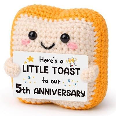 MAMAGIFTREE 5th Anniversary Wedding Gifts for Husband Wife, Funny 5 Year for Him Her Boyfriend Girlfriend, Anniversary Romantic Gift for Couples