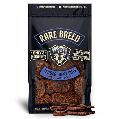 Rare Breed Real Meat Soft Pork Dog Treats - 12 oz