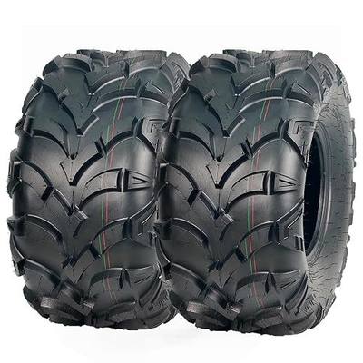 Garvee Pack of 2 ATV UTV Tires 22x10-9 Tubeless Heavy Duty All-Terrain Off-Road Mud Rubber Tire Set of 2 4PR, Rims Not Included