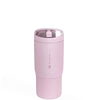 HydroJug Sport 14 oz Insulated Kids Water Bottle with Straw, Sweet Pea