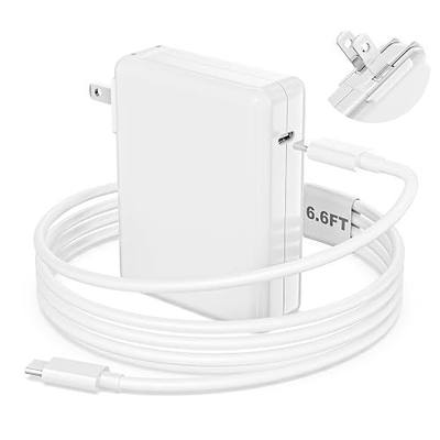 Mac Book Pro Charger - 96W Apple USB C Fast Charger Power Adapter with 6.6FT Long USB C Cable,Compatible with MacBook pro/Air 16 15 14 13 Inch/ipad Pro and All USB C Device, Extra Storage Bag Included