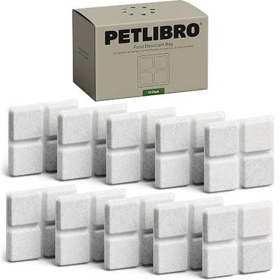 PETLIBRO Pet Food Desiccant Bag, 10 Packs Bulk Replacement, Large Capacity Pack for Multi-Cat Households, Compatible with Automatic Cat Feeder Model PLAF005, PLAF006, PLAF103, PLAF203, PLAF301