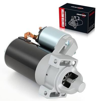 Starter Motor 0.8KW 12V 10T CCW for John Deere M665/M655/M653/LX266/L130/G110/G100/F680, for Kubota GR2000 – Replaces KH-24-098-01 & AM132702