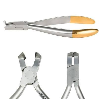 JMU Braces Wire Cutter Orthodontic Distal End Cutter 1 Pc/Pack | Autoclavable, Tungsten Carbide Inserts with Safety Hold, Professional Orthodontic Wire Cutting