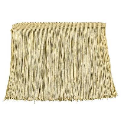 5 Yard 6 Inch Chainette Fringe Trim, Tassel Sewing Trim | for Handmade DIY, Curtains, Latin-Style Dresses and Lampshade Decorations