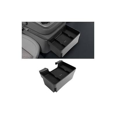 for 2019-2026 Silverado/Sierra 1500 & 2020-2026 Silverado/Sierra 2500HD/3500HD Accessories(Split-Bench Folding Seat Only) Double Layer Center Console Hanging Organizer Box