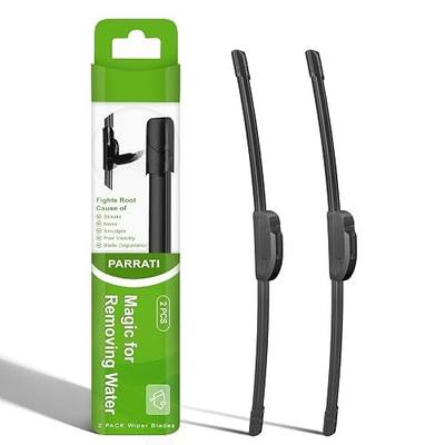 PARRATI® Windshield Wipers for Hyundai Venue 2020-2025 Elantra 2021-2025 | 24 Inch + 18 Inch Low Decibel All-Season Front Wiper Blades, Streak-Free cleaning, Installation only takes a few seconds