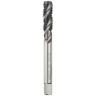 M8 x 1.25 Spiral Flute Thread Tap - M35 High Speed Steel Right Hand Thread Tap TICN Finish Screw Thread Milling Machine Taps Threading Tapping