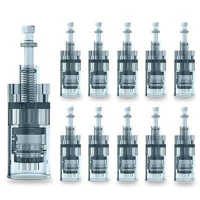 10PCS 16Pin Microneedling Pen Cartridges for Dr pen M8,M7S, Microneedle Derma Roller Pen kit- 0.25 mm
