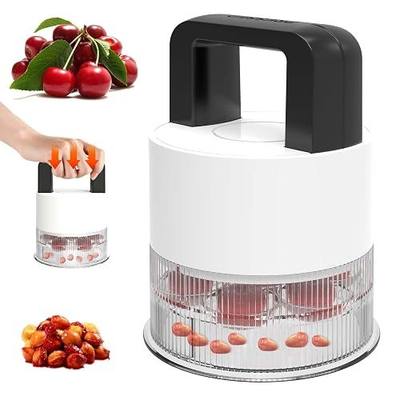 Cherry Pitter Multiple, Cherrys Pitter Corer Tool, Quick Portable Cherry Pitting Tool, Easy to Use for Making Cherry Jam - Pit 7 Cherries at Once, Saving Time & Effort-Dishwasher Safe