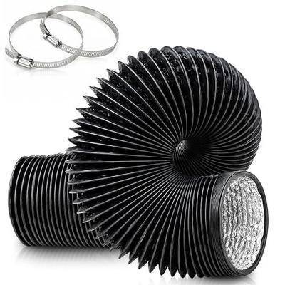 Double Layer Aluminum Foil PVC Flexible Duct Hose 8 Inch × 16 FT