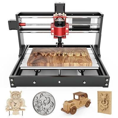 TTC3018 Pro CNC Router Machine,Desktop CNC Engraving Machine Upgraded 3-Axis Engraving Milling Machine for Wood Acrylic MDF Nylon,300mmX180mmX40mm Working Area