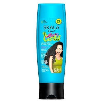 SKALA #Mais Cachos Conditioner for All Types of Curly Hair, Vegan Hair Conditioner with Shea Butter, Castor Oil & D-Panthenol for Hydration Care & Strength, No Parabens or Silicones, 325 mL