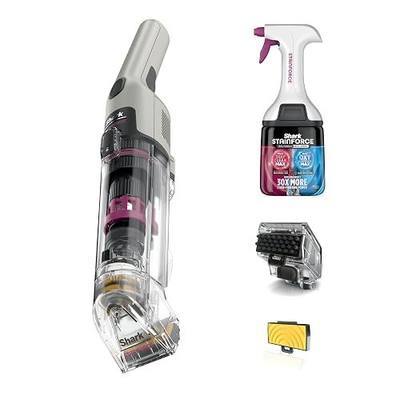 Shark StainForce Cordless Portable Spot, Stain, & Odor Remover System for Carpets, Area Rugs, Upholstery, Stairs, Cars, Accessories, and Full-Size Cleaning Solution, Beige, HX095BRN