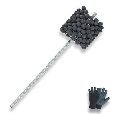 4-1/8" Cylinder Hone Tool, 240 Grit Flexible Ball Hone | Silicon Carbide Cylinder Honing Tool for Bore 3.751"-4.125", Cast Iron, Mild Steel & Stainless Steel Cylinder Applications