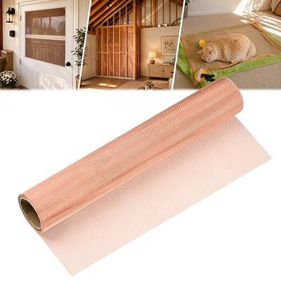 99.9% Pure Copper Mesh Screen 40 Mesh Roll for Windows Grounding Filter DIY