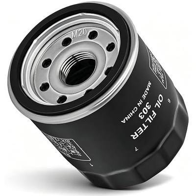 16097-0008 Oil Filter Compatible with Kawasaki Ninja 400 650 300 500 ZX6R ZX10R Z650 Vulcan 900 1500 1700 2000 800 650 750 Versys 650 X300 1000 W800 Prairie 400 360 Bayou 400 Z1000 Z900 Z800