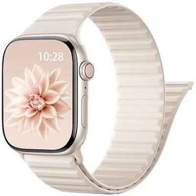 Patented Magnetic Silicone Sport Band for Apple Watch Bands for Women Men | Soft Silicone Solo Loop 40mm 38mm 41mm 44mm 45mm 42mm 49mm, Sport Strap for iWatch Series 11 10 9 8 7 6 5 4 3 2 1 SE Ultra